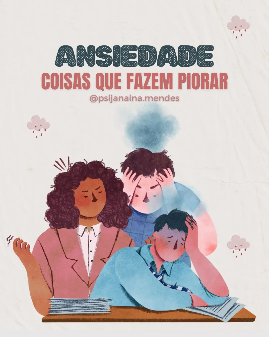 Ansiedade: hábitos que fazem piorar