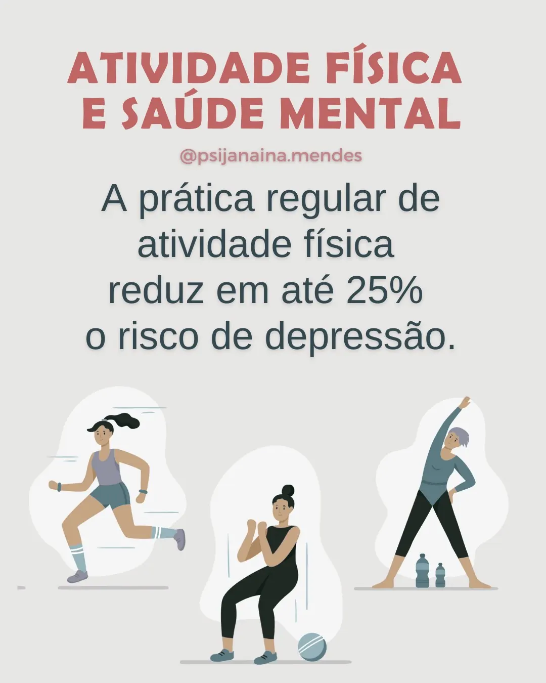 Slide 1 de 8: Atividade física e saúde mental: o que dizem os estudos
