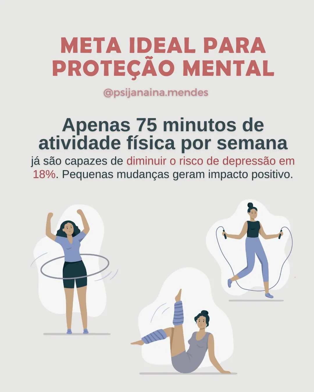 Slide 3 de 8: Atividade física e saúde mental: o que dizem os estudos